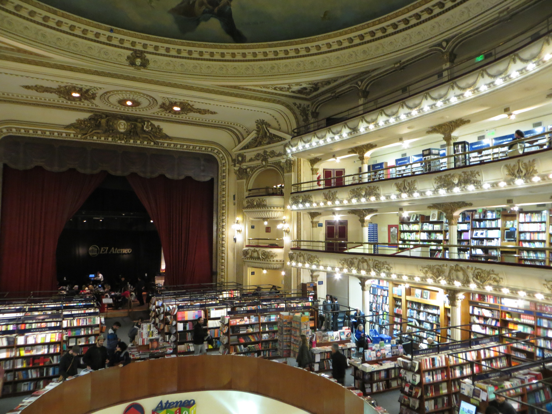 Librairie el Ateneo Grand Splendid, ouverte en 1919